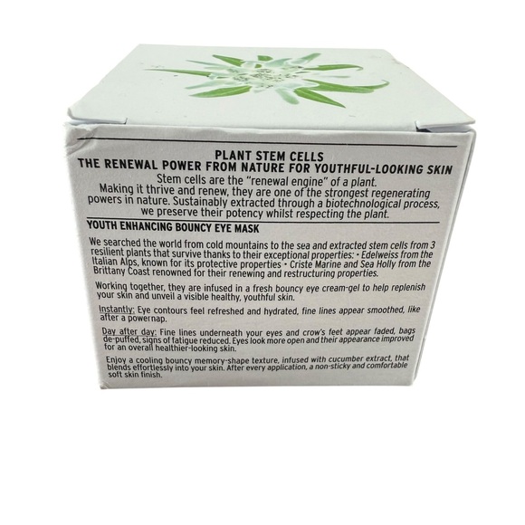 The Body Shop DROPS OF YOUTH Bouncy Eye Mask 3 Plant Stem Cells 0.6 oz NIB Vegan - Picture 11 of 12